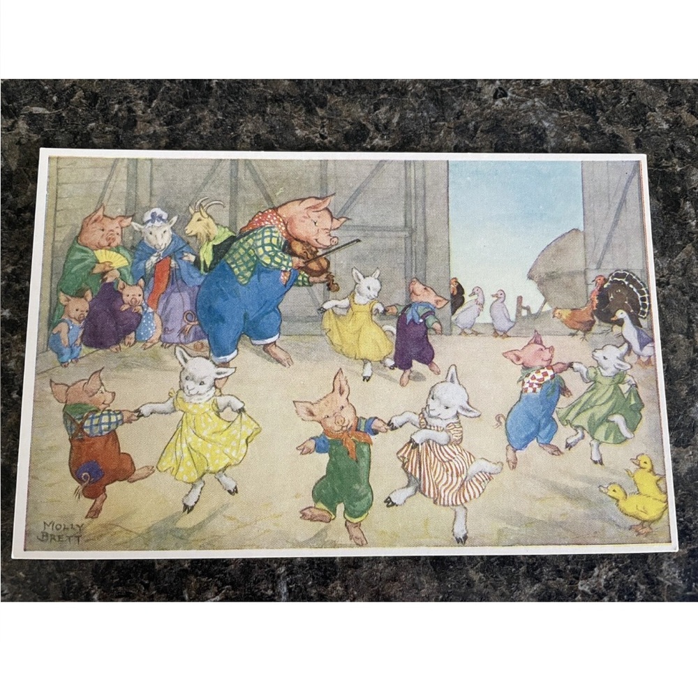 Vintage Molly Brett Postcards -2